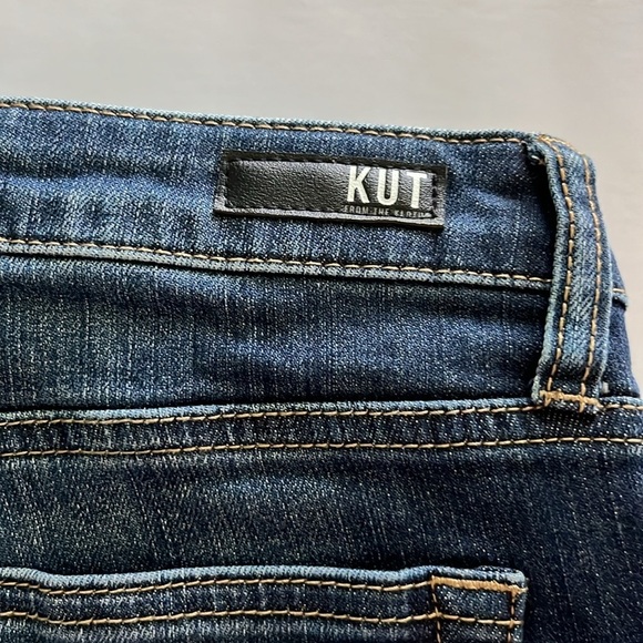 Kut From The Kloth Gidget Fray Short Mid Rise Size 8 - Picture 13 of 16